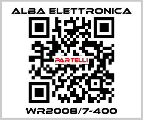 WR2008/7-400 ALBA ELETTRONICA