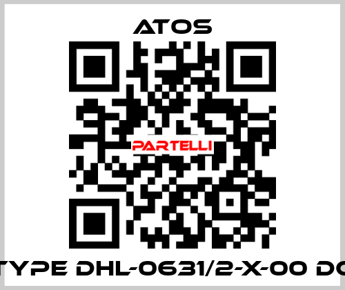 Type DHL-0631/2-X-00 DC Atos