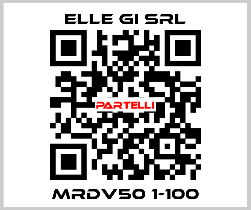 MRDV50 1-100 ELLE GI SRL