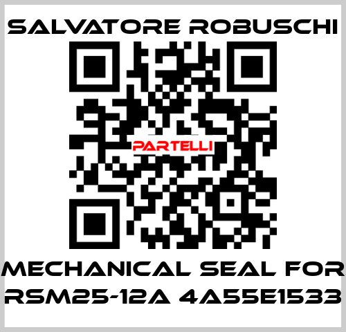 mechanical seal for RSM25-12A 4A55E1533 SALVATORE ROBUSCHI