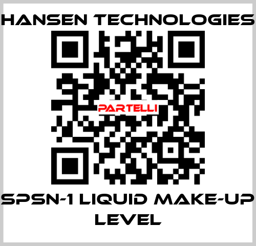 SPSN-1 Liquid make-up level HANSEN TECHNOLOGIES