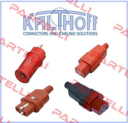 male and female connector for new code 344 T155 (344002) KALTHOFF