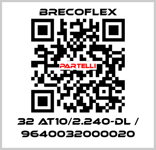 32 AT10/2.240-DL / 9640032000020 Brecoflex