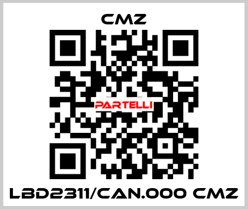 LBD2311/CAN.000 CMZ CMZ