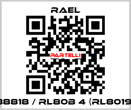 38818 / RL80B 4 (RL8019) RAEL