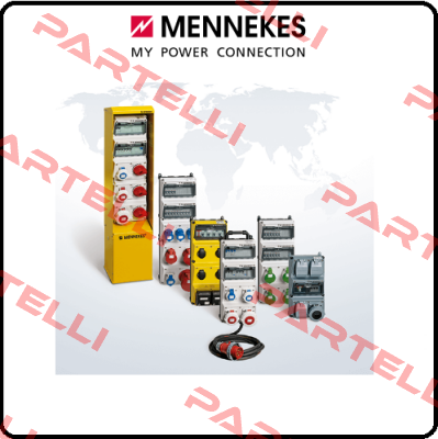 Charging Station 2x11kW Floor mounting Mennekes