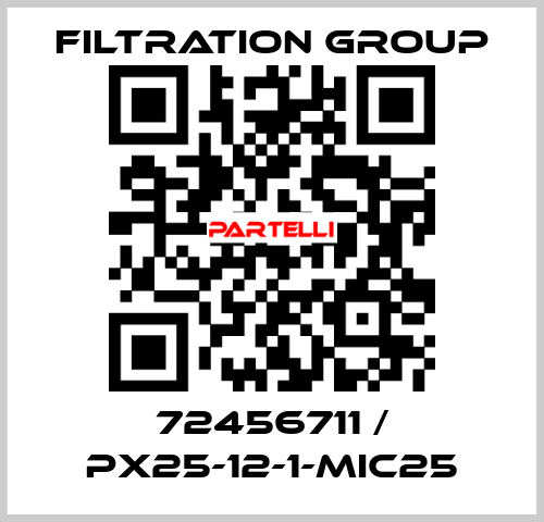 72456711 / PX25-12-1-MIC25 Filtration Group