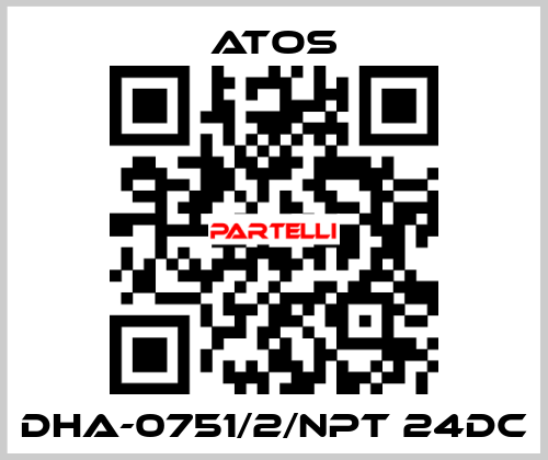 DHA-0751/2/NPT 24DC Atos