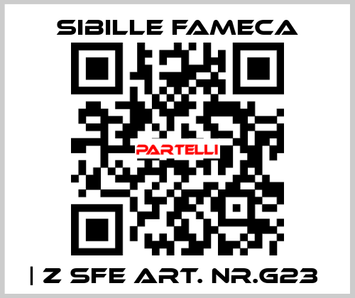 | Z SFE Art. Nr.G23  Sibille Fameca