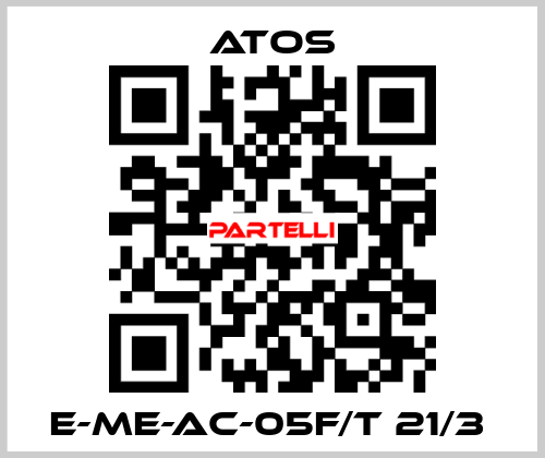 E-ME-AC-05F/t 21/3  Atos