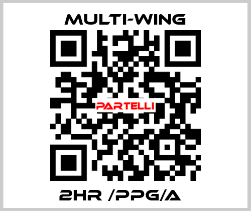 2HR /PPG/A   Multi wing