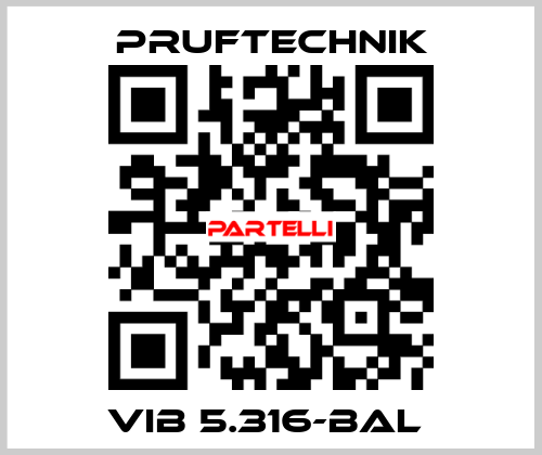 VIB 5.316-BAL  Pruftechnik