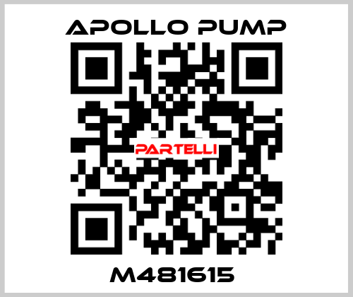 M481615  Apollo pump