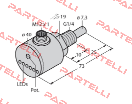 p/n: 6870102, Type: FCS-G1/4A4-ARX-H1140 Turck