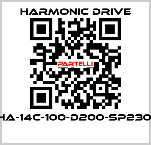 FHA-14C-100-D200-SP230V  Harmonic Drive