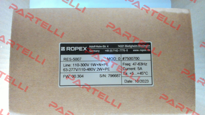 RES-5007 Roetpuex