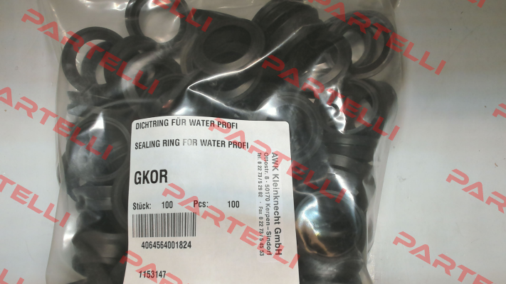 Replacement rubber ring suitable for GKA 12. Ludecke