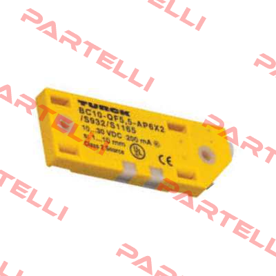 BC10-QF5.5 -AP6X2/ S932,  10-30VDC OBSOLETE, REPLACEMENT BC10-QF5,5-AP6X2/S932/S1165  Turck