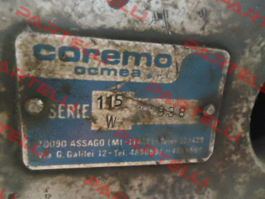 115W unit, serial number 11938  Coremo