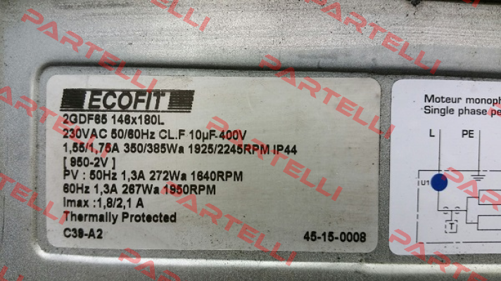 2GDF65 146x180L C39-A2 Ecofit