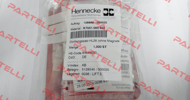 K7051-065 822 Hennecke