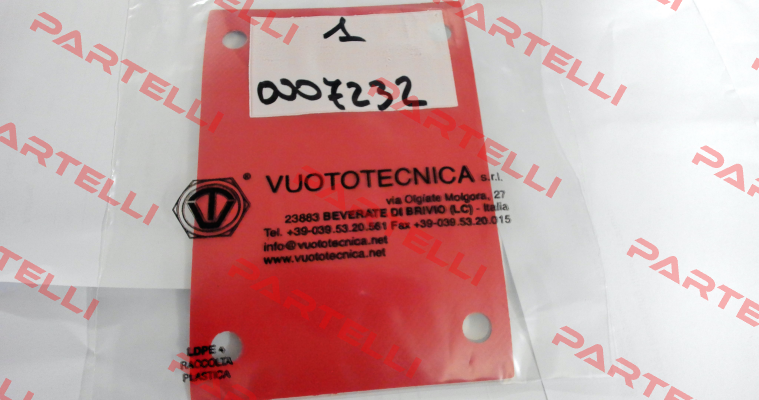 0007232 Vuototecnica