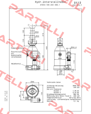 ATDX 3-185 Weber Hydraulik