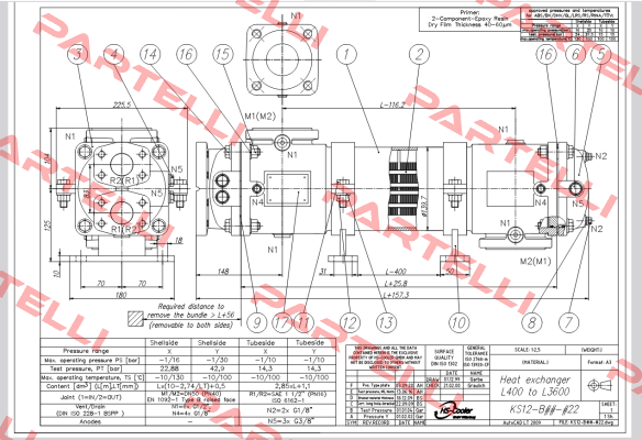 KS12-BCN-420 L1500 HS Cooler