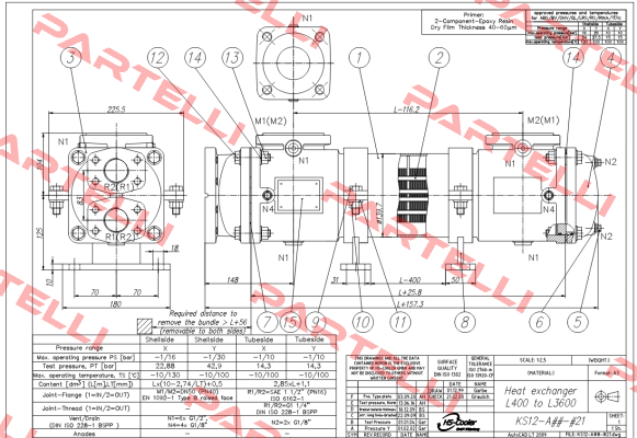 KS12-ACN-421C L1800 HS Cooler