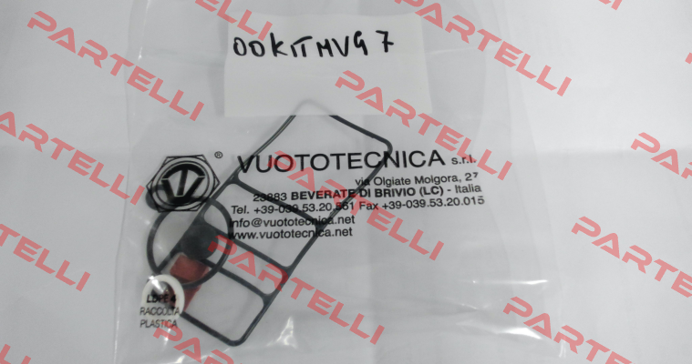 00 KIT MVG 7 Vuototecnica