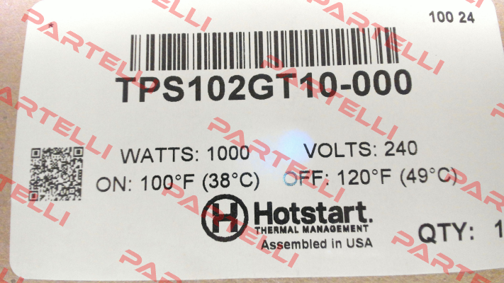 TPS102GT10-000 Hotstart