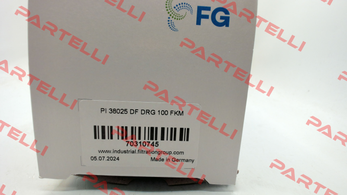 70310745 /PI 38025 DF DRG 100 FKM MAHLE