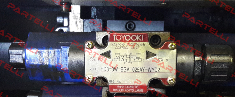 HD3-3W-BGA-025AY-WYD2  JTEKT FLUID POWER SYSTEMS CORPORATION (ex. Toyooki)