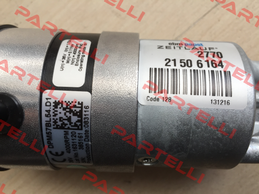 2770 21 50 6164  CODE:128 131216 - OEM for Wittur GmbH  EBM Papst