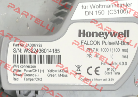 LA0007795-H Honeywell