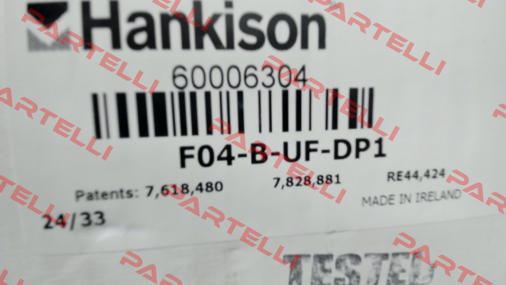 F04-B-UF-DP1 / HA-60006304 Hankison