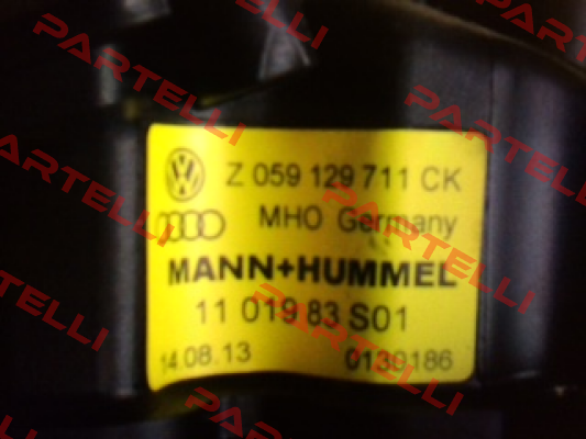 Z 059 129 711 Ck - part of VW 2.7tdi & 3.0tdi Inlet Manifolds Type B  Mann Filter (Mann-Hummel)