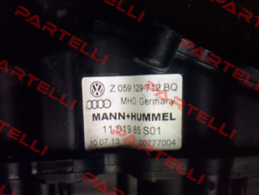 Z 059 129 712 BQ  - part of VW 2.7tdi & 3.0tdi Inlet Manifolds Type B  Mann Filter (Mann-Hummel)