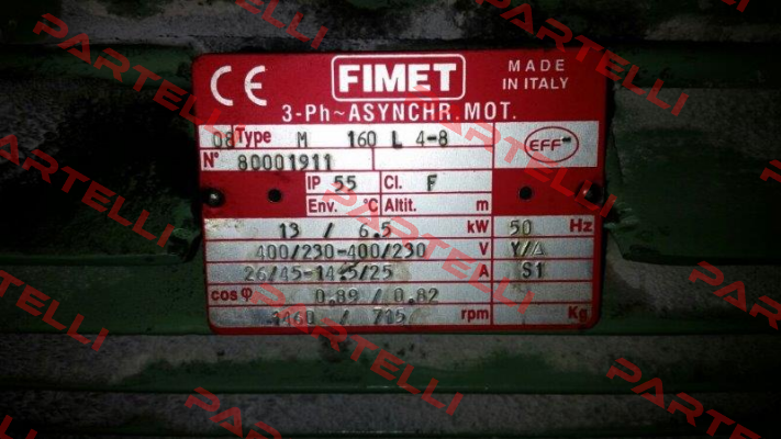 AC M 160 L4/8  Fimet