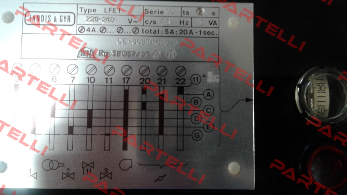 Type LFE1 - OBSOLETE, NO REPLACEMENT   Siemens (Landis Gyr)