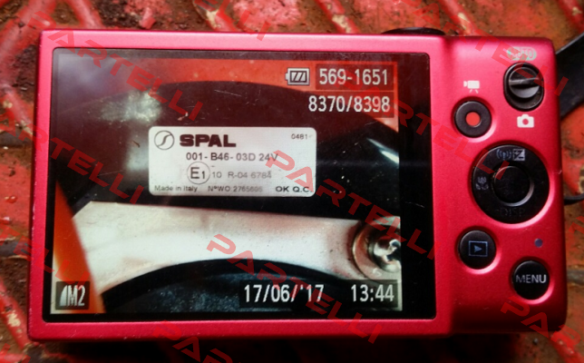 001-B46-034 (24V)  SPAL