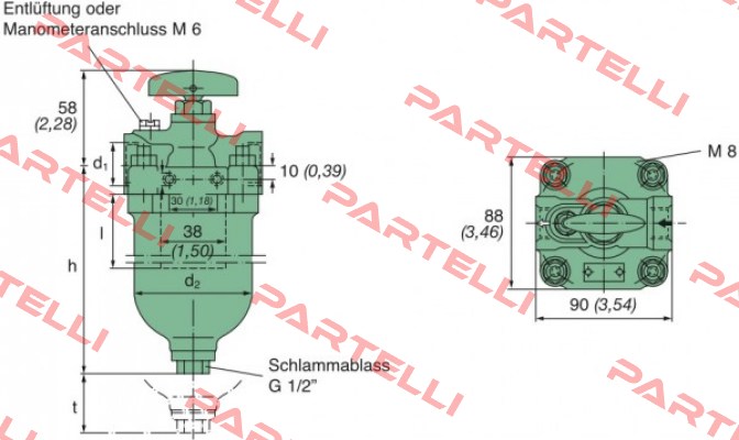 P/N: 5131063051, Type: KMGP00014  Mann Filter (Mann-Hummel)