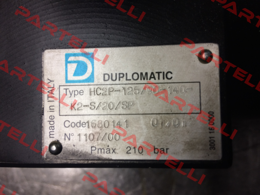 HC2P-125/90-140-K2-S/20/SP  OEM  Duplomatic