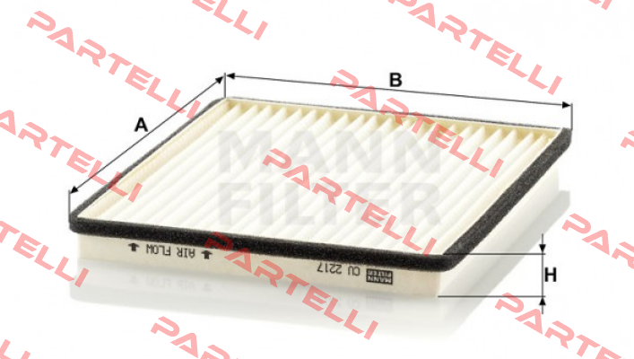 CU 2217-2  Mann Filter (Mann-Hummel)