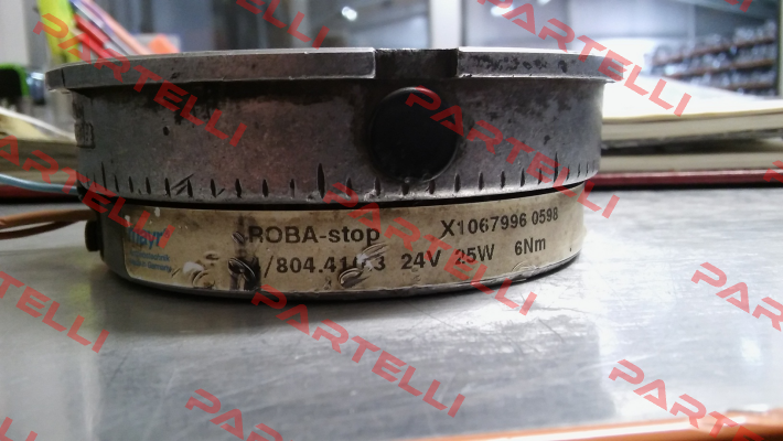 ROBA-stop X1067996 0598    804.410.3 24V 25W 6Nm  obsolete, replaced by ROBA-stop Type 802  Mayr