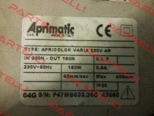 43503/023 Aprimatic