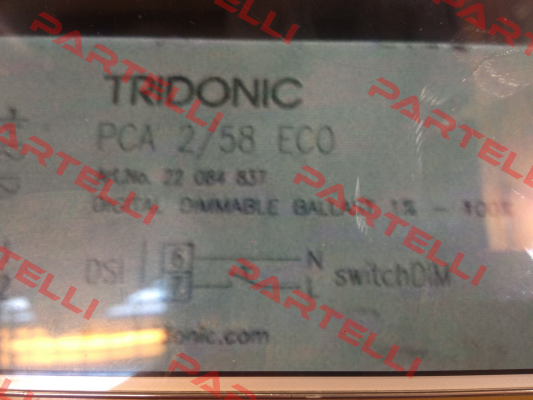 PCA 2/58 ECO Tridonic