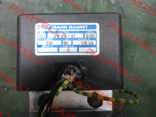 WS 7 B/57 S100 obsolete replaced by OAC007061 (Kendrion)  HAHN-MAGNET (Kendrion)