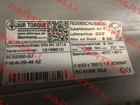 ES4G02000U  Air Torque