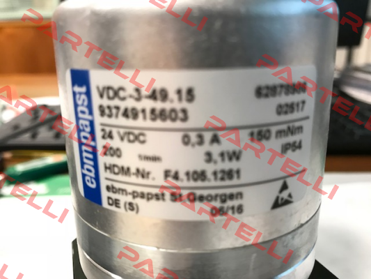 VDC-3-49.15, 9374915603 - OEM   EBM Papst